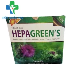 Hepagreen's - Hỗ trợ bảo vệ gan, tăng cường chức năng gan hiệu quả