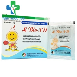 L bio 3D - Hỗ trợ điều trị các bệnh lý đường tiêu hóa của Mebiphar