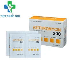 Azithromycin 250mg DHG - Thuốc kháng sinh điều trị nhiễm khuẩn 