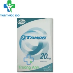 Tahor 20mg - Thuốc điều trị tăng cholesterol máu của Pfizer