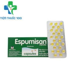 Espumisan viên - Thuốc điều trị đầy hơi, chướng bụng hiệu quả của Đức