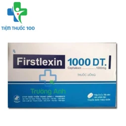 Firstlexin 1000 DT Pharbaco - Thuốc kháng sinh điều trị nhiễm khuẩn hiệu quả