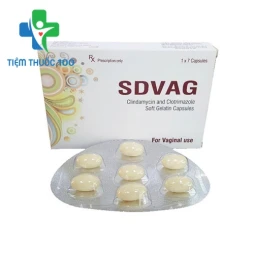 Sdvag - Viên đặt âm đạo điều trị viêm nhiễm của Ấn Độ