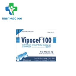 Vipocef 100 - Thuốc kháng sinh điều trị nhiễm khuẩn hiệu quả