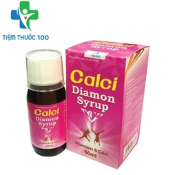 Calci Diamon Syrup - Bổ sung canxi cho cơ thể hiệu quả của Czech