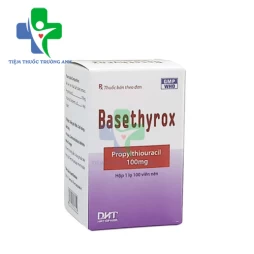 Basethyrox 100mg Hataphar - Điều trị tăng năng tuyến giáp