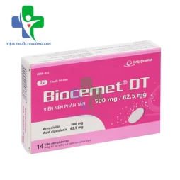 Biocemet DT 500mg/62,5mg Imexpharm