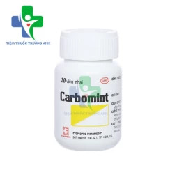 Carbomint 100mg Pharmedic - Điều trị tiêu chảy do ngộ độc thức ăn