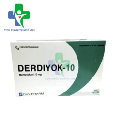 Derdiyok 10mg Davipharm - Điều trị và phòng ngừa hen phế quản