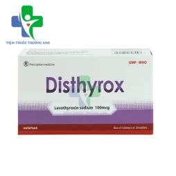 Disthyrox 100mcg Hataphar - Điều trị bệnh suy giáp