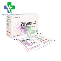 Givet 4mg Davipharm - Điều trị hỗ trợ bệnh hen, viêm mũi dị ứng