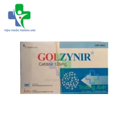 Golzynir 125mg Hataphar - Điều trị nhiễm khuẩn nhẹ và vừa