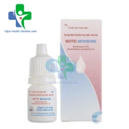 Isotic Moxisone 5ml Hanoi Pharma - Điều trị nhiễm khuẩn mắt