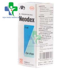Neodex 5ml Pharmedic - Điều trị các triệu chứng nhiễm trùng mắt
