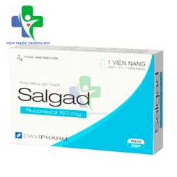 Salgad 150mg Davipharm - Điều trị nhiễm nấm ở người lớn và trẻ em