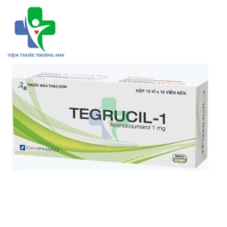 Tegrucil-1 Davipharm - Dự phòng huyết khối tắc mạch