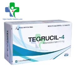 Tegrucil-4 Davipharm - Dự phòng biến chứng huyết khối tắc mạch