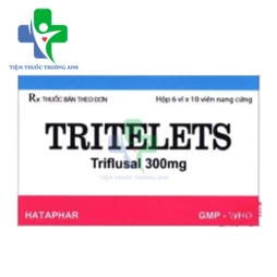 Tritelets 300mg Hataphar - Phòng và điều trị huyết khối