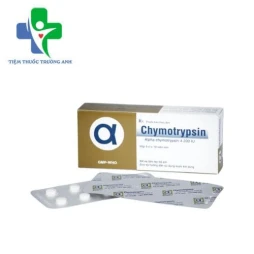 α-Chymotrypsin 4200IU Bidiphar (Alpha-Chymotrypsin) - Hỗ trợ giảm phù nề