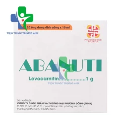Abanuti - Thuốc điều trị thiếu hụt Carnitine của dược phẩm Phương Đông