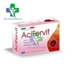 AciFervit - Hỗ trợ quá trình tạo hồng cầu, giảm nguy cơ thiếu máu