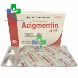 Acigmentin 625mg Mipharmco - Thuốc điều trị nhiễm khuẩn