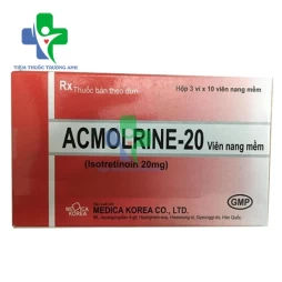 Acmolrine-20 - Thuốc điều trị mụn trứng cá nặng