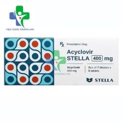 Acyclovir Stella 400mg - Thuốc điều trị  viêm da, nhiễm trùng da