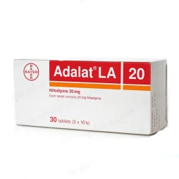 Adalat LA 20mg - Thuốc điều trị tăng huyết áp hiệu quả