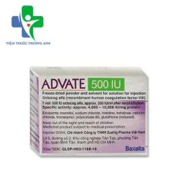 Advate Baxalta - Điều trị chảy máu ở bệnh nhân mắc bệnh tan máu A