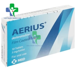 Aerius Tab.5mg - Thuốc chống dị ứng và mày đay hiệu quả