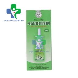 Agerhinin Spr.15ml - Thuốc xịt điều trị viêm mũi hiệu quả (10 hộp)