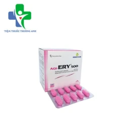 Agi- Ery 500 Agimexpharm - Điều trị nhiều bệnh nhiễm khuẩn