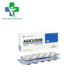 Agiclovir 200 Agimexpharm - Phòng ngừa tái nhiễm Herpes sinh dục