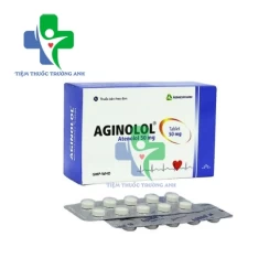 Aginolol 50 Agimexpharm - Dùng cho bệnh nhân tăng huyết áp