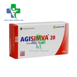 Agisimva 20 Agimexpharm - Điều trị tăng cholesterol máu