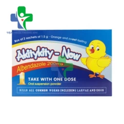 Akitykity-new 200mg Pharbaco - Thuốc tẩy giun