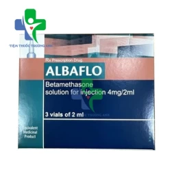Albaflo 4mg/2ml - Thuốc điều trị các rối loạn cấp và mãn tính đáp ứng với corticosteroid