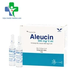 Aleucin 500mg/5ml Bidiphar - Thuốc tiêm điều trị chóng mặt