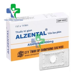 Alzental - Thuốc tẩy giun hiệu quả của ShinPoong Daewoo