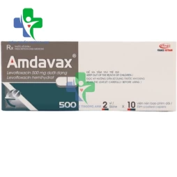 Amdavax 500 - Thuốc kháng sinh điều trị bệnh nhiễm khuẩn hiệu quả của Éloge