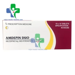 Amdepin Duo Cadila - Thuốc điều trị tăng huyết áp