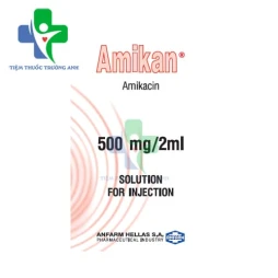 Amikan 500mg/2ml Anfarm - Thuốc điều trị nhiễm khuẩn
