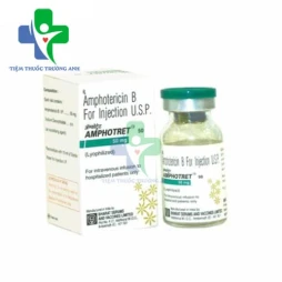 Amphotret 50mg Bharat - Thuốc điều trị nhiễm nấm tiến triển