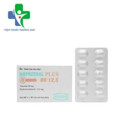 Apival Plus 80/12,5 Apimed - Điều trị tăng huyết áp vô căn ở người lớn