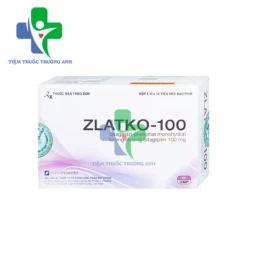 Zlatko-100 Davipharm - Thuốc điều trị đái tháo đường
