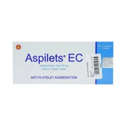 Aspilets Ec - Thuốc giảm đau chống viêm và chống kết tập tiểu hiệu quả