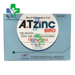 A.T Zinc siro - Hỗ trợ bổ sung kẽm hiệu quả của An Thiên
