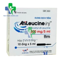 Atileucine 500mg - Thuốc điều trị đau đầu chóng mặt hiệu quả