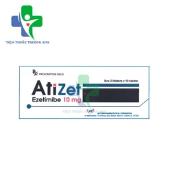 Atizet 10mg An Thiên - Thuốc điều trị tăng cholesterol máu